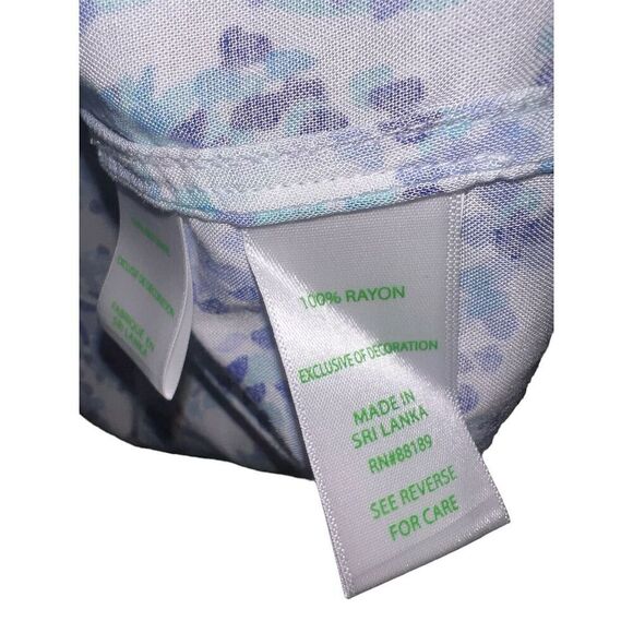 NWT Lilly Pulitzer Joan Tunic Dress in Turquoise Oasis Shell Me You Love Me XS - Picture 6 of 6